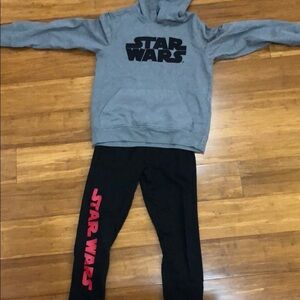 Star Wars hooded sweatshirt and sweatpants